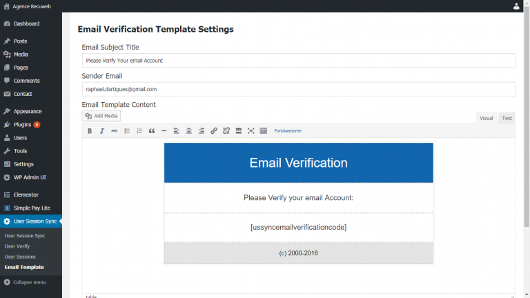 User Session Synchronizer