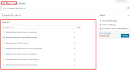 Todo Custom Field