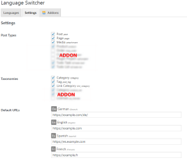 Language Switcher