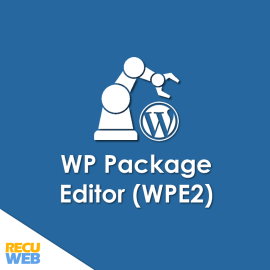 WP Package Editor (WP2E)