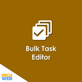 Bulk Task Editor