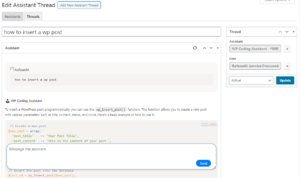 OpenAI Assistant Manager