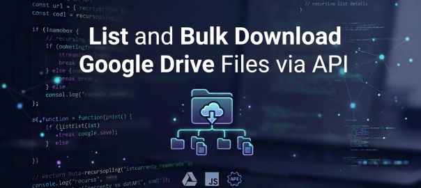 Recursively List and Bulk Download Public Google Drive Folders via API